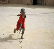tuareg boy with hoop